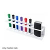 Eraser Organizer Office Dry Erase Marker Holder Wall Mounted Gift Clear Acrylic