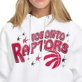 thumbnail image 3 of Women's Starter White Toronto Raptors Fireworks Fleece Hoodie, 3 of 3