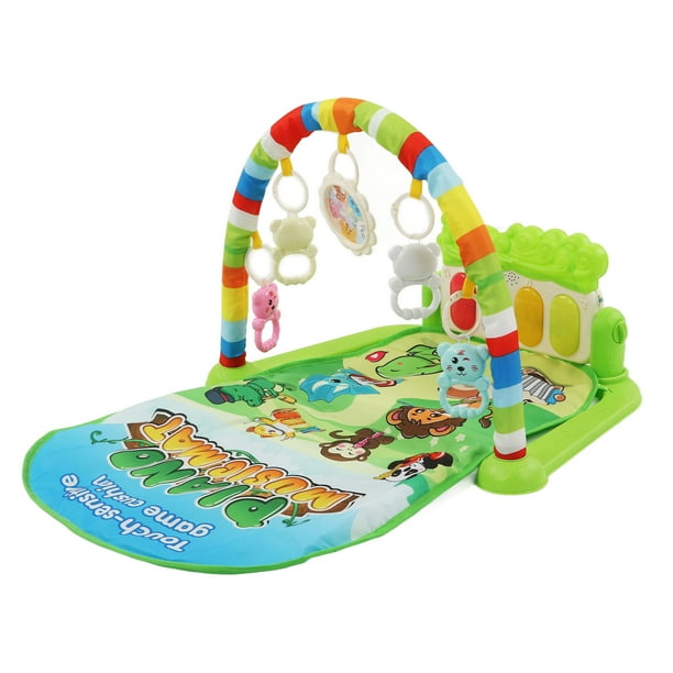 Baby Kick Play Piano, colchoneta de actividades para gimnasio para bebés, colchoneta de gimnasio para bebés con música, colchoneta de juego para gimnasio para bebés, integración perfecta