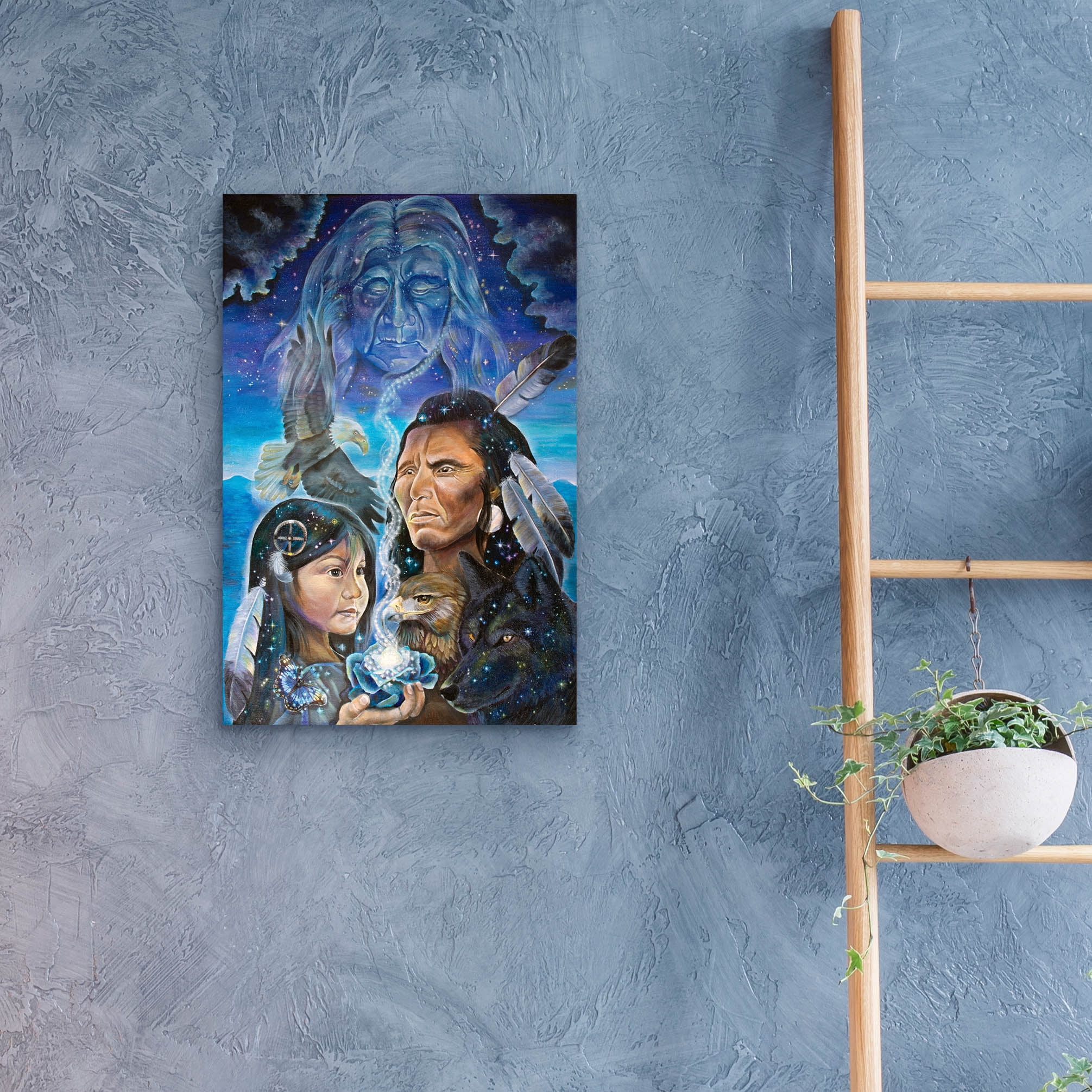 Epic Art 'Honor'  by Verena Wild Acrylic Glass Wall Art, 16" x 24"