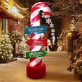 thumbnail image 7 of Christmas Inflatables Outdoor Decorations 6 ft Xmas Inflatable Candy Canes Stacking Signs for Yard, Build-in LED Light Xmas Blow Up for Holiday, Party, Garden, Lawn, 7 of 7