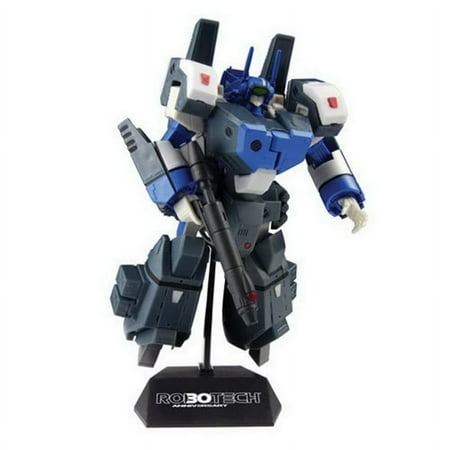 Robotech 30th Anniversary GBP-1J Heavy Armor Veritech Action Figure, Blue, 6"