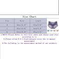 thumbnail image 4 of Gibobby Pantaleta de encaje para mujer Ropa interior transpirable de algodón de cintura media sin rastro de seda helada para mujer(Azul celeste,XL), 4 of 4