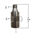 thumbnail image 3 of Eu Standard Thread 1-1/4-7 To M22 Fit For Diamond Core Drill Machine Adapter Fxdp, 3 of 3