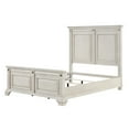 thumbnail image 3 of Renova Distressed Parchment Wood Bedroom Set, Queen Panel Bed, Dresser, Mirror, Nightstand, 3 of 14