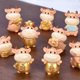 thumbnail image 5 of Gwong Decoración hogareña Fortune Año Nuevo Golden Bull Ornamentos Micro Paisaje DIY Decoración de escritorio Regalo Gwong 21052795, 5 of 7