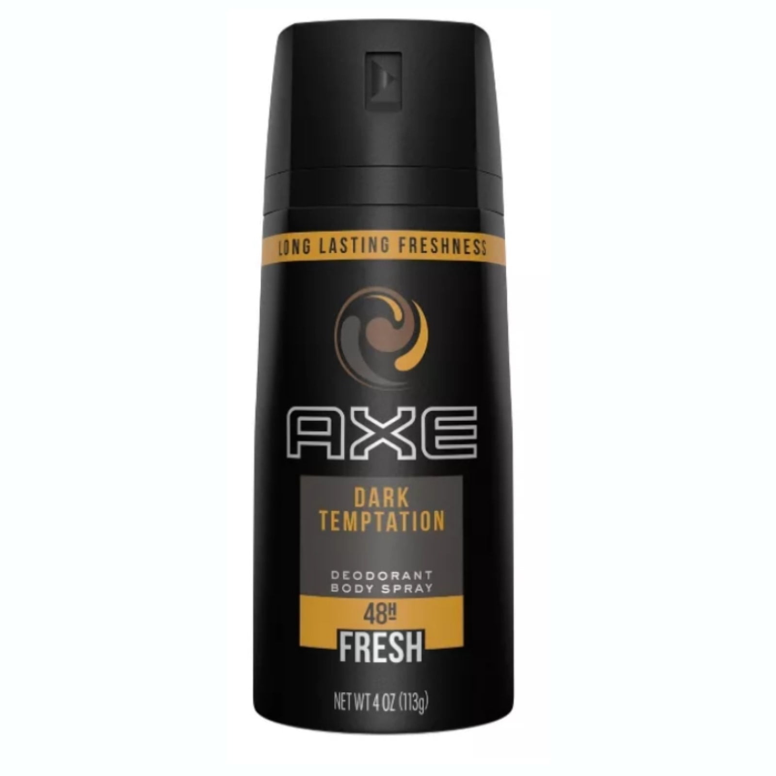 3 Pack AXE Body Spray Deodorant for Men, Dark Temptation 4 oz