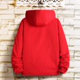 thumbnail image 4 of Vedolay Mens Jackets Cropped Cardigan Open Front Button Down Loose Jacket Coat Red,3XL, 4 of 4