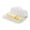Matte Oatmeal, variant on Kook 7.5” White Butter Dish with Lid Butter Storage Container Ceramic Tray