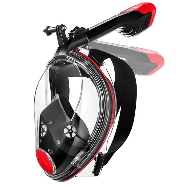 MOVTOTOP 1PC Full Face Snorkel Mask Foldable Snorkeling Mask for Adults