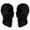 Black, variant on 2 Pack Distressed Balaclava Knitted Balaclava Windproof Face Mask Cool Cold Weather Full Face Ski Mask