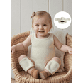 thumbnail image 4 of Cjfdfy Toddler Baby Girl Boy Halloween Outfit Sheep Costumes Fleece Romper Sleeveless Romper Ears Hat Leg Warmers Infant Halloween Animal Cosplay Clothes, 4 of 9