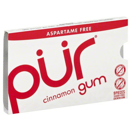 Action Candy Pur Chewing Gum, 9 ea