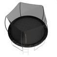 thumbnail image 6 of HOQBN 12FT Trampoline,Outdoor Trampoline with Enclosure Net and Ladder,Curved Fence Pole,Black, 6 of 6
