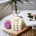 thumbnail image 2 of Molde para moldear velas resistente al calor de silicona DIY, molde para hornear de fiesta de vacaciones para niños, cera bonita antiadherente para dulces Worallymy JD709783019, 2 of 5