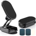 thumbnail image 1 of Folding Magnetic Phone Holder For Cars, Alloy Magnetic Phone Car Mount, 720 Rotatable Magnet Cell Phone Mount, 1 of 5