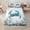 Crab, variant on Manfei Watercolor Cute Dolphin Underwater Coral Seashell Zipper Twin Comforter Sets with Fitted Sheet and 2 Pillowcases, Nautical Marine Life Print Zipper Bedding Set, Stars Reversible, 4pcs