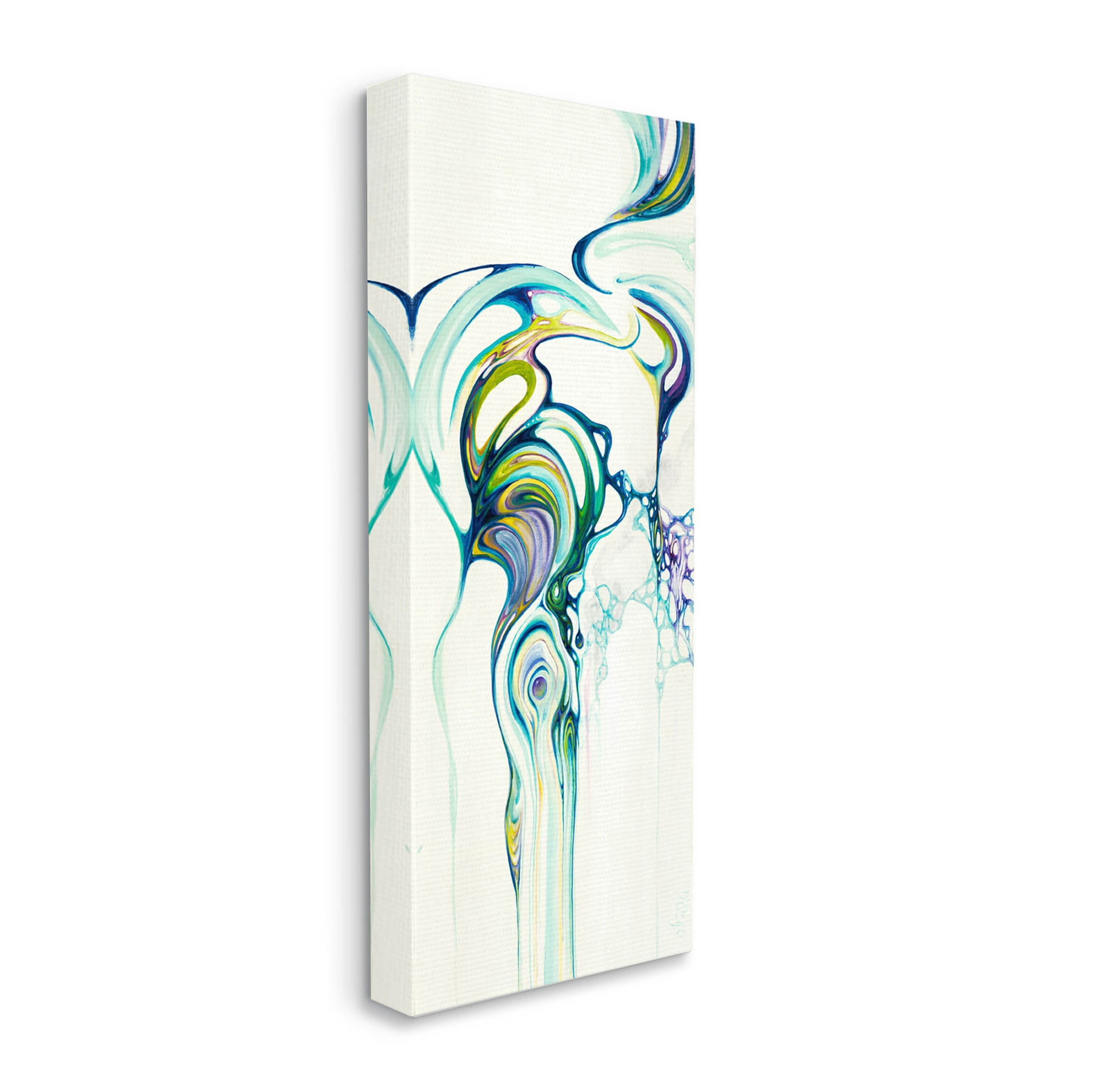 Stupell Industries Abstract Swirl Composition Graphic Art Gallery Wrapped Canvas Print Wall Art, Design by Dina D'Argo