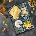thumbnail image 5 of Paris Cutting Board, France Adventure Iconic Landmarks Travelling Collage Photos in Squares Eiffel Tower, Decorative Tempered Glass Cutting and Serving Board, in 3 Sizes, by Ambesonne, 5 of 5