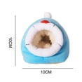 thumbnail image 4 of Injueey Casa para dormir de animales con esterilla, suministros de algodón, jaula colgante ligera, nido de animales pequeños, tienda para el Juegos de accesorios de baño, 4 of 6