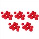 thumbnail image 1 of 50 Piezas Adorable Nariz de Payaso de Esponja de Bola Roja para Decoración de Boda de Fiesta Disfraz de Halloween de Navidad Accesorios de Vestido Mágico, 1 of 5