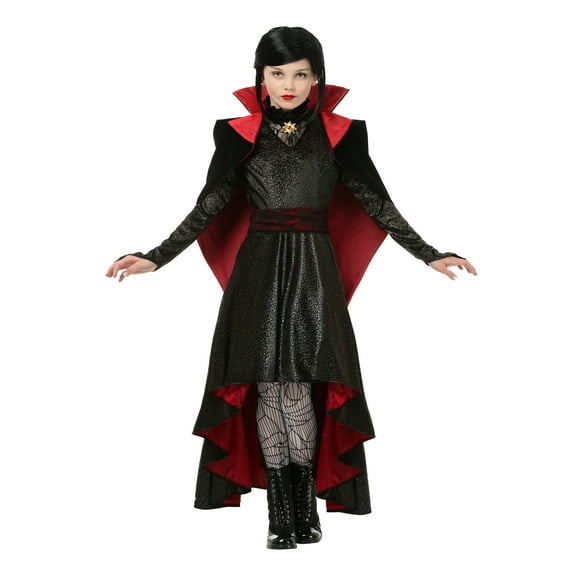Girl's Vampire Vixen Costume Child's Deluxe Vampire Dress