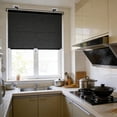 thumbnail image 6 of Adjustable Roller Window Shade, No Drill Suction Cup Mount, Sunscreen Light Blocking Blind, Expandable for Bedroom, Office, Home Windows and Car Windshield Use, 49*20in, Gray, 6 of 8