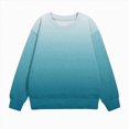 thumbnail image 5 of Girls Sweatshirts for Teen Girls Solid Color Round Neck Oversized Sweatshirt Kids Fashion Long Sleeve Pullover Tops Kaprioy Girls Sweatshirt, 5 of 5