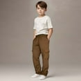 thumbnail image 6 of Cargo Sweatpants for Boys Heavyweight Cargo Joggers Drawstring Elastic Waist Sweat Pants with Pockets 3-12 T Boys Pants Size 7 Athletic, 6 of 7