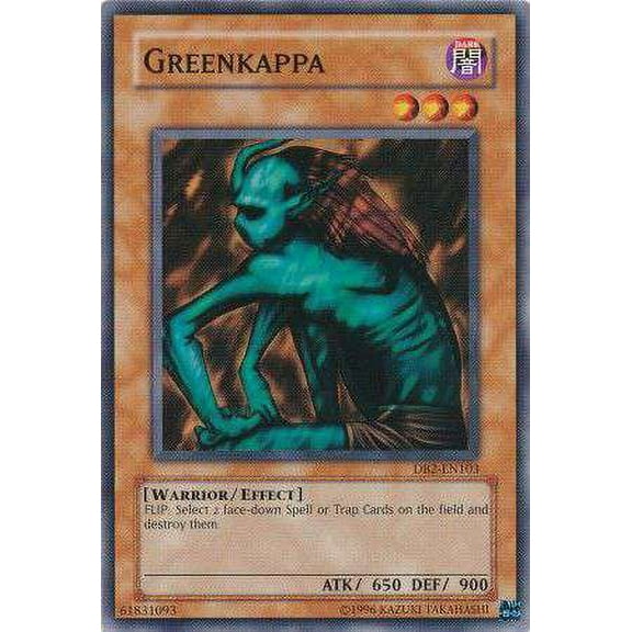 YuGiOh Dark Beginning 2 Common Greenkappa DB2-EN103