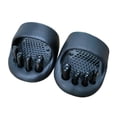 thumbnail image 4 of 2 piezas de la separación de los pies del de la separación para los regalos para mujeres zapatillas separadoras de los pies para hombres Negro, 4 of 10
