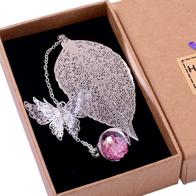 1 marcapáginas de hoja de metal, regalos de cumpleaños para el día de San Valentín para mujeres, niñas, novia, maestra, mamá, abuela y esposa. Sailing Electrónica