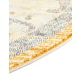 thumbnail image 6 of Unique Loom Paragon Collection Area Rug - Daneker (8' 2" x 10' Oval Yellow/Gray), 6 of 7