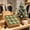 C, variant on Velvet Flocked Christmas Ball Ornaments, 9Pcs 3.15In Sage Green Shatterproof Xmas Baubles with Glitter Detail, Hanging Decor for Christmas Tree, Wreath, Mantel and Seasonal Arrangement