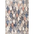 thumbnail image 6 of nuLOOM Saoirse Distressed Trellis Area Rug, 6' 7" x 9', Blue, 6 of 9