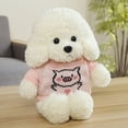 thumbnail image 3 of Peluche Kawaii de 25-48cm para niños, peluche de perro, vestido de la vida Real, suéter, regalos de cumpleaños, 1 ud., 3 of 5