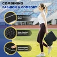 thumbnail image 3 of 2 Pcs Stadium Seat Cushions - Outdoor Seat Cushions for Bleachers Fashion & Portable Stadium Cushions with Decorative Strips Water-Repellent Stadium Seats for Outdoor Sports Events, 3 of 13