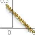 thumbnail image 4 of Solid 14K Yellow Gold 1.7mm Cyclone Chain - 16"- Made In Italy, 4 of 8
