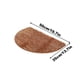 thumbnail image 3 of Alfombra de baño semicircular absorbente de agua | Alfombra de microfibra antideslizante para baño, dormitorio y entrada | Alfombra suave de 35 x 50 cm con reverso de goma | Alfombra lavable y apta, 3 of 5