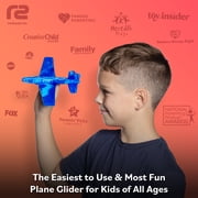 Mini Glider™ Foam Airplane - Blue - Refresh Sports