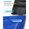 thumbnail image 5 of KingCamp Portable Camping Sleeping Pad, Nonslip Cotton Cot Pad for Outdoor & Indoor, Lightweight Camp Mattress Pad with Waterproof Bottom, Navy, 5 of 10