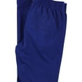 thumbnail image 2 of Ultra Flirt Womens Glitter Stripe Casual Sweatpants, Blue, X-Small, 2 of 2