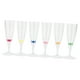 thumbnail image 2 of Juego de 6 copas de champán con luz LED de plástico, copas de vino de 5 /150 ml, copas para tostar, copas de vino para aniversario, picnic, fiesta,, 2 of 9