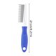 thumbnail image 2 of Pet Double Rows Comb Stainless Steel Double Rows Comb Pet Shop Dog And Cat Grooming Comb, 2 of 4