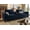 Navy, variant on Modular Sectional Sofa with Removable Washable Covers, Oversized Deep Seat 3 Seater L Shaped Couch with Storage Ottoman, Chenille in Light Gray