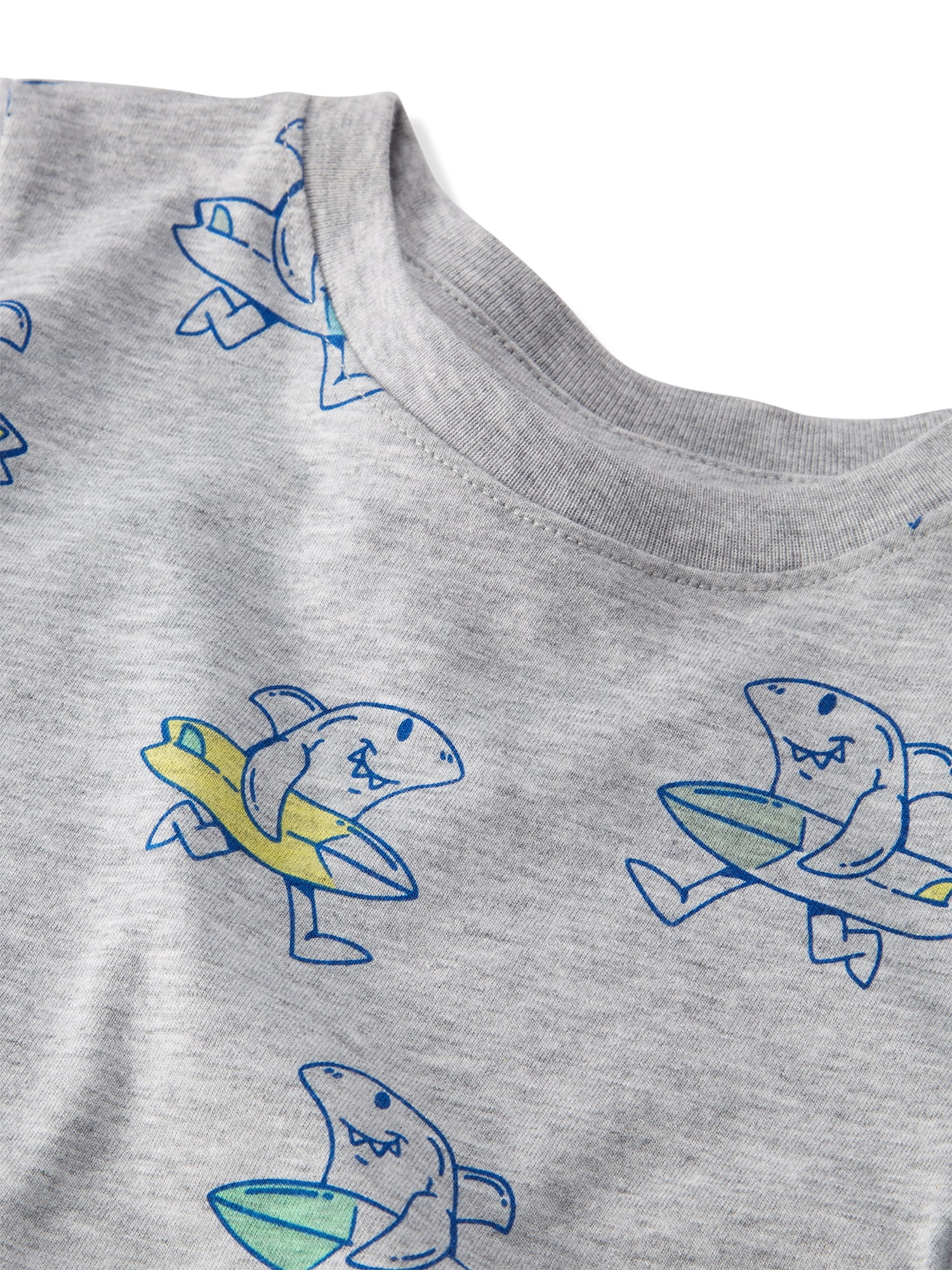 Garanimals Newborn, Baby & Toddler Boy Cotton Short-Sleeve Graphic T-Shirts, 3-Pack, Sizes 0-6T