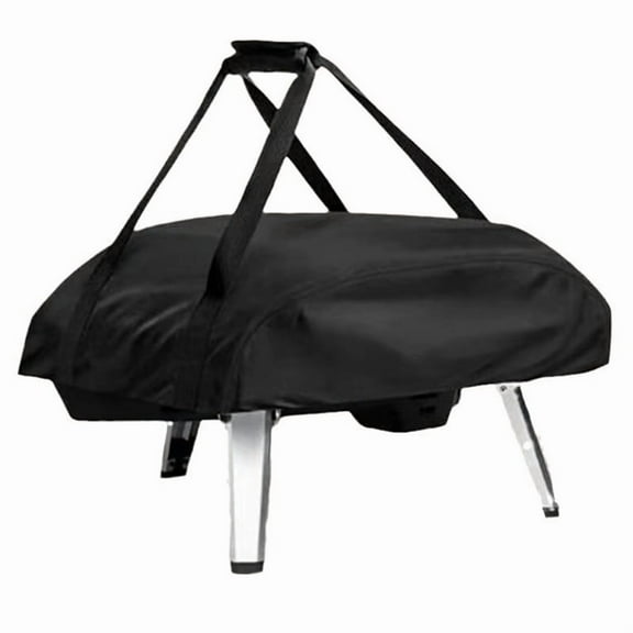 Pizza Oven Cover Portable 420D Oxford Fabric Waterproof Pizza Oven Dustproof Covers BBQ Accessories 63x41x16cm,1 * Pizza Oven Cover,Black