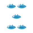 thumbnail image 1 of ZheElen Plastic Durable Construction And Multifunctional Bird Bathtub For Pet Bird Easy To Mirror Single sided mirror 5Set, 1 of 6