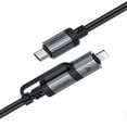 thumbnail image 4 of ACEFAST C20-01 1.2m USB-C to USB-C iP Data Cable Braided 60W Fast Charging Cord, 4 of 5