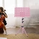 thumbnail image 5 of Atril para partituras con altura ajustable para reproductores de música en escenarios de bandas Rosa, 5 of 9